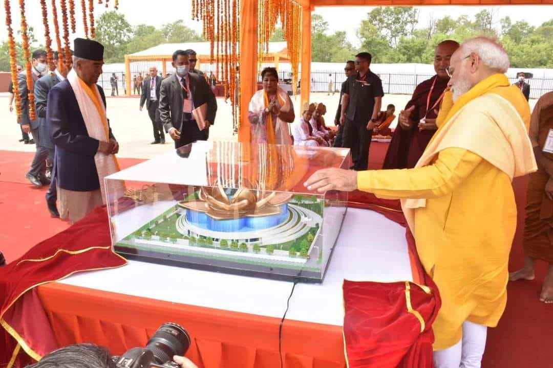 Thông Điệp Purnima của Thủ Tướng Narendra Modi Ấn Độ và sự liên kết Phật Giáo với Thủ Tướng Nepal Sher Bahadur Deuba năm 2022