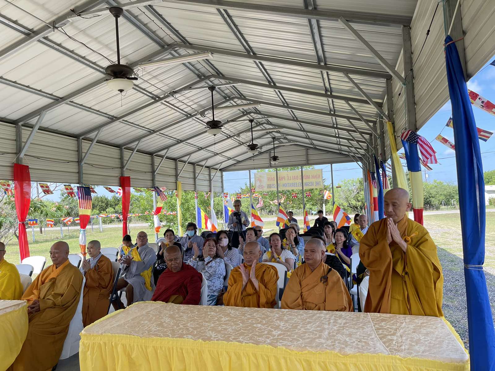 Diễn Văn Khai Mạc Ở Chùa Pháp Nhãn Nhân Ngày Đón Mừng Đại Lễ Vesak PL 2566 DL 2022