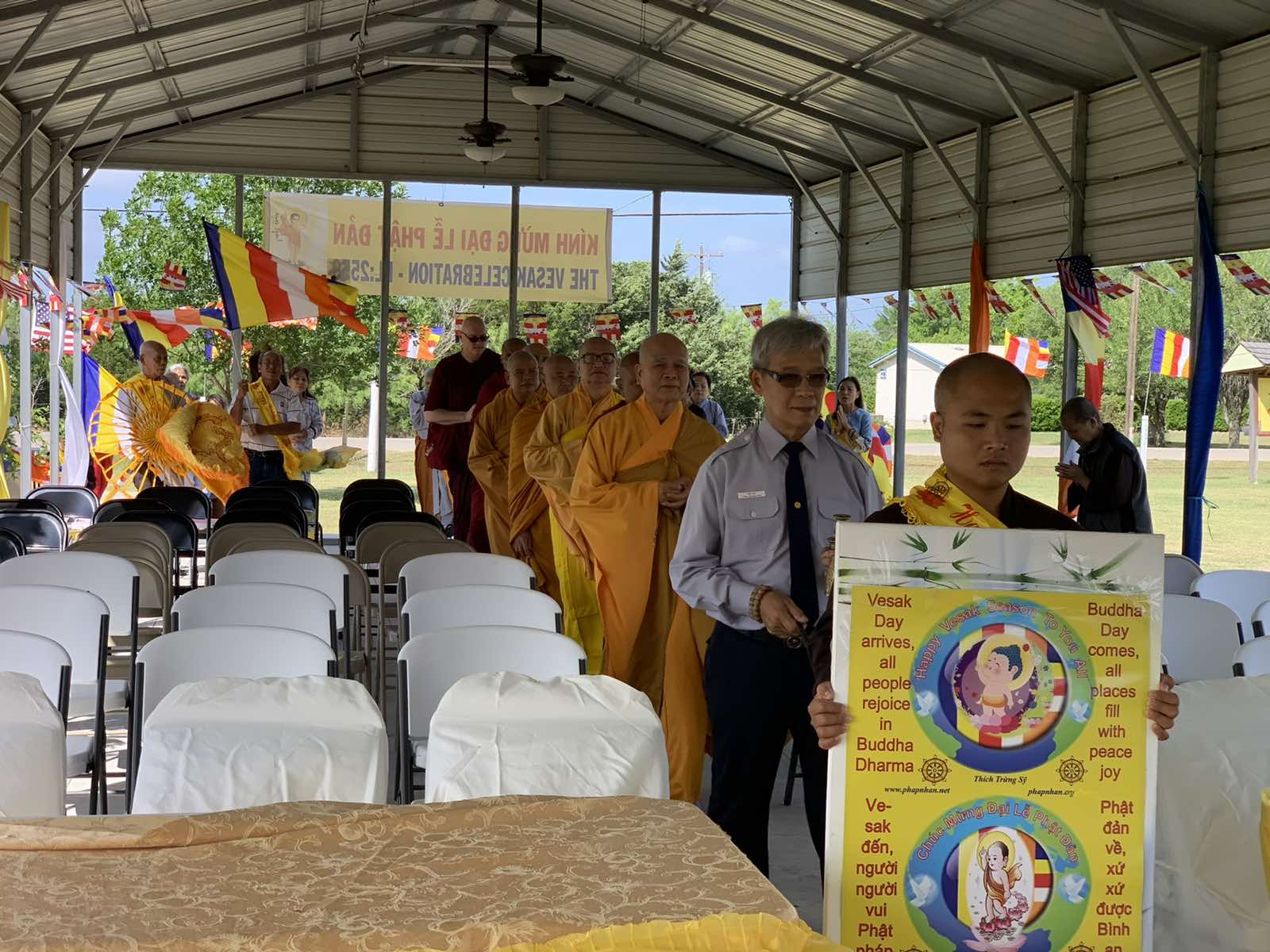Diễn Văn Khai Mạc Ở Chùa Pháp Nhãn Nhân Ngày Đón Mừng Đại Lễ Vesak PL 2566 DL 2022