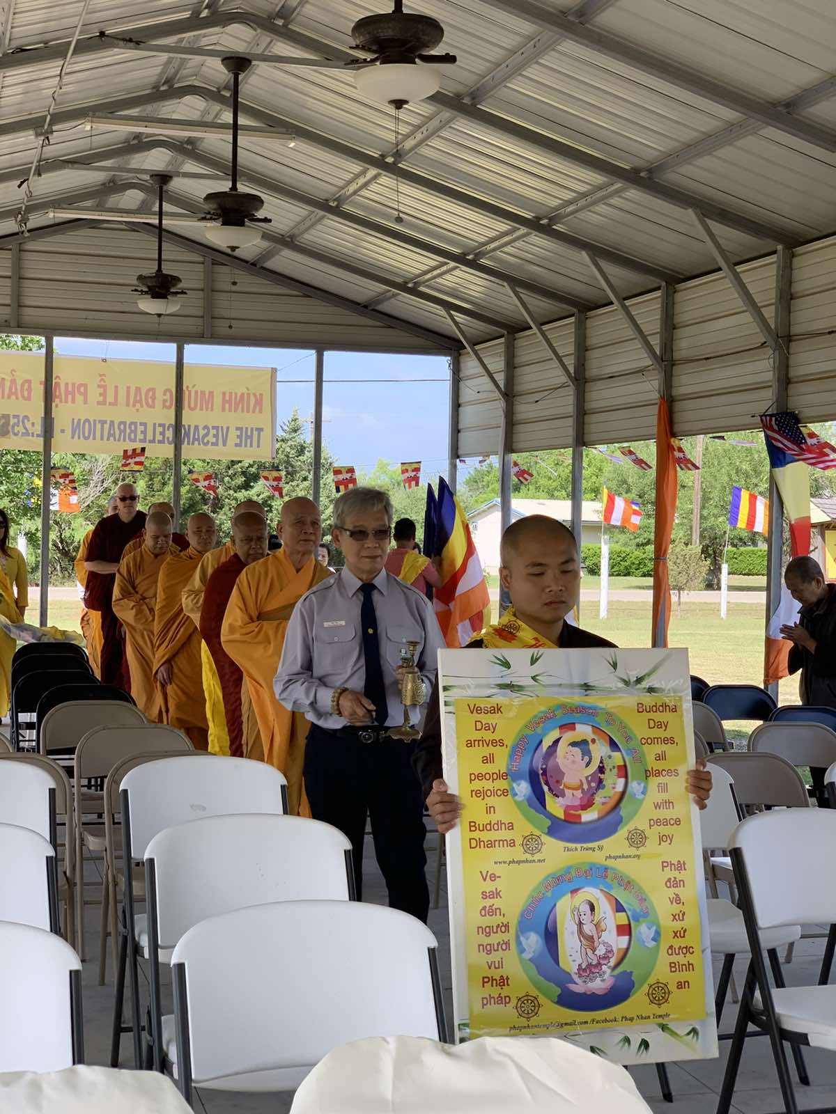 Diễn Văn Khai Mạc Ở Chùa Pháp Nhãn Nhân Ngày Đón Mừng Đại Lễ Vesak PL 2566 DL 2022