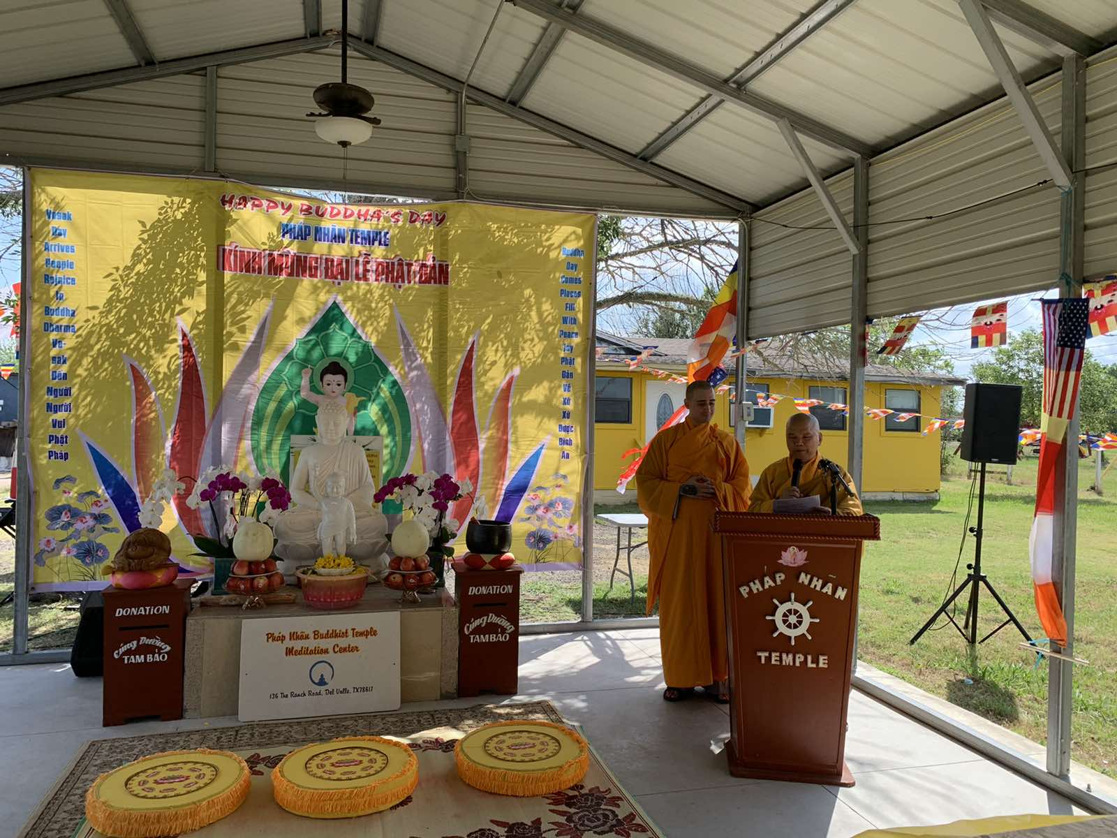 Diễn Văn Khai Mạc Ở Chùa Pháp Nhãn Nhân Ngày Đón Mừng Đại Lễ Vesak PL 2566 DL 2022