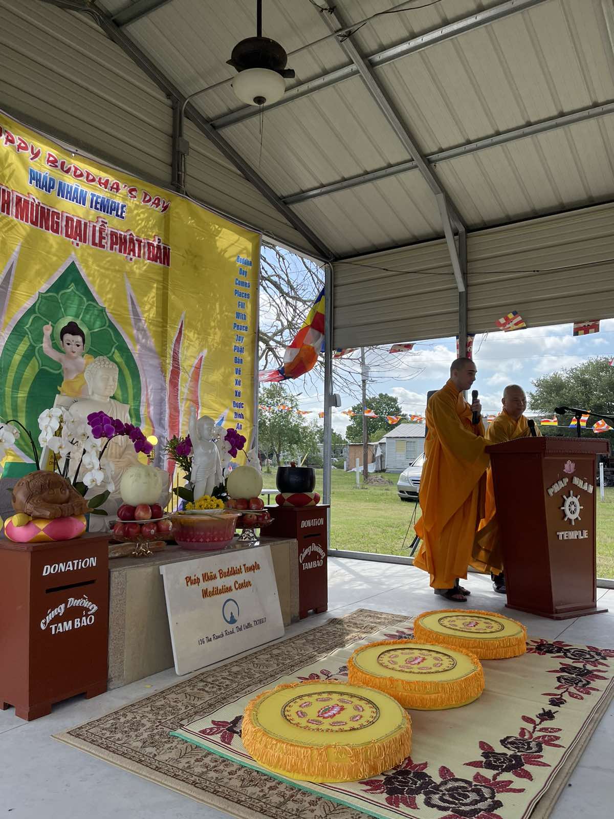 Diễn Văn Khai Mạc Ở Chùa Pháp Nhãn Nhân Ngày Đón Mừng Đại Lễ Vesak PL 2566 DL 2022