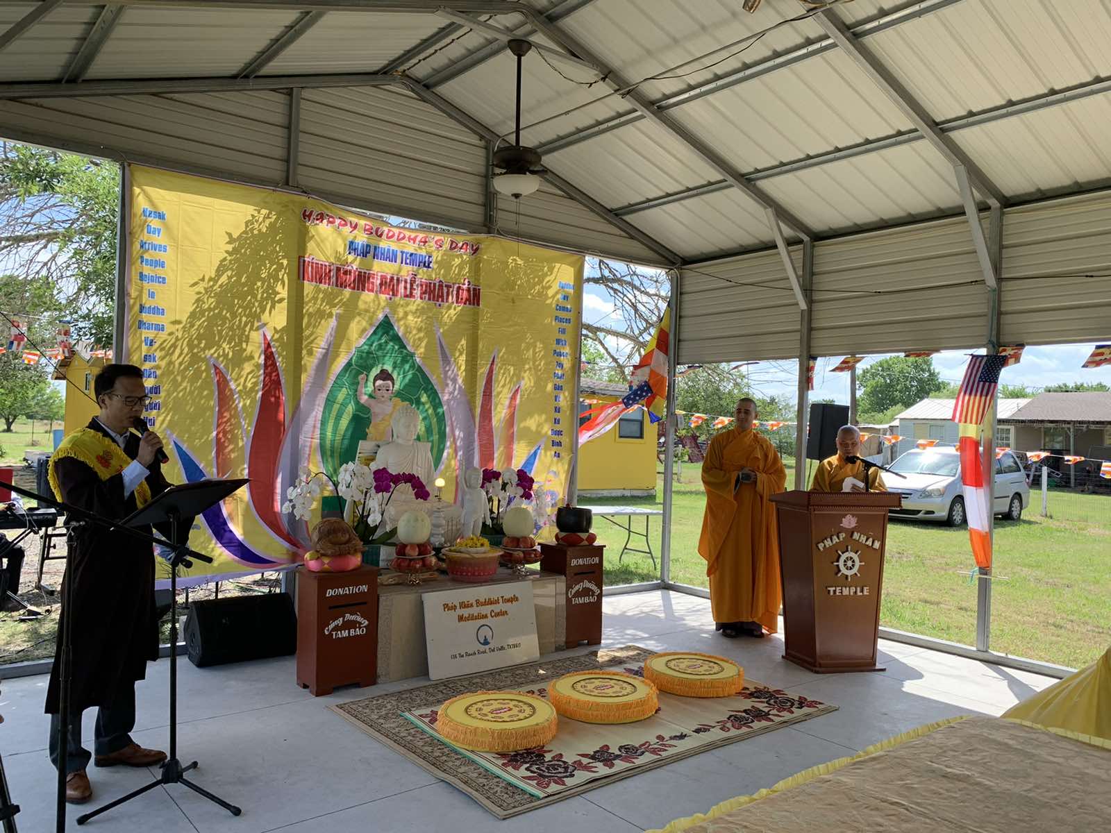 Diễn Văn Khai Mạc Ở Chùa Pháp Nhãn Nhân Ngày Đón Mừng Đại Lễ Vesak PL 2566 DL 2022