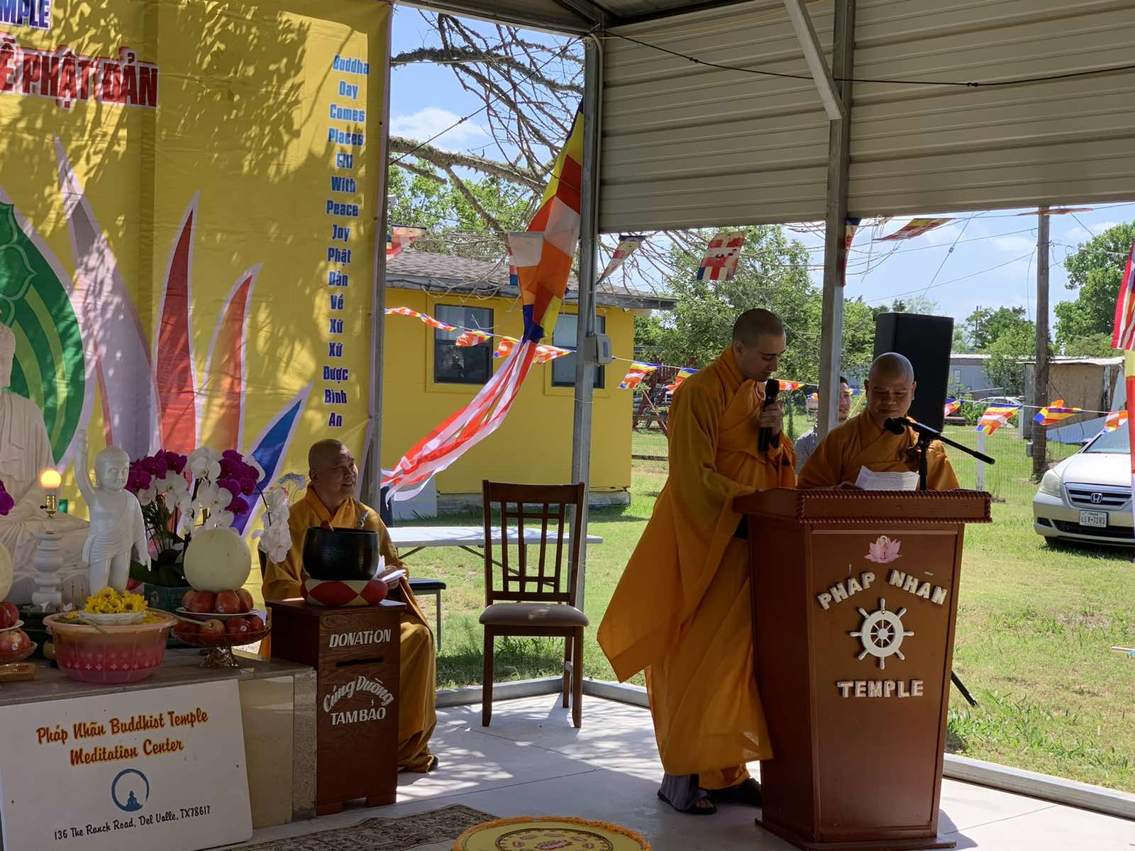Diễn Văn Khai Mạc Ở Chùa Pháp Nhãn Nhân Ngày Đón Mừng Đại Lễ Vesak PL 2566 DL 2022