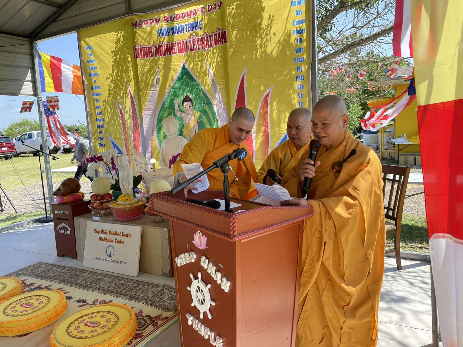 Diễn Văn Khai Mạc Ở Chùa Pháp Nhãn Nhân Ngày Đón Mừng Đại Lễ Vesak PL 2566 DL 2022