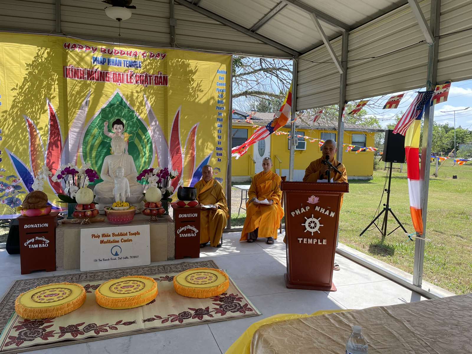 Diễn Văn Khai Mạc Ở Chùa Pháp Nhãn Nhân Ngày Đón Mừng Đại Lễ Vesak PL 2566 DL 2022