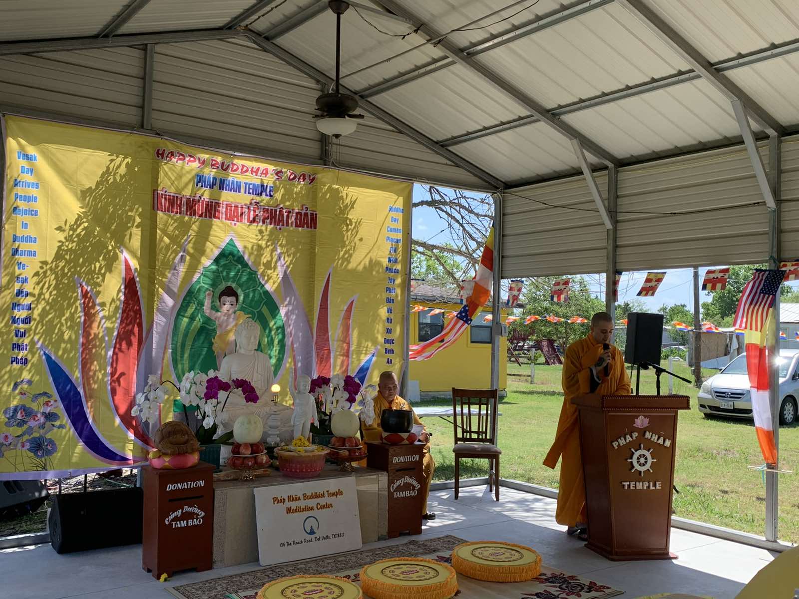 Diễn Văn Khai Mạc Ở Chùa Pháp Nhãn Nhân Ngày Đón Mừng Đại Lễ Vesak PL 2566 DL 2022