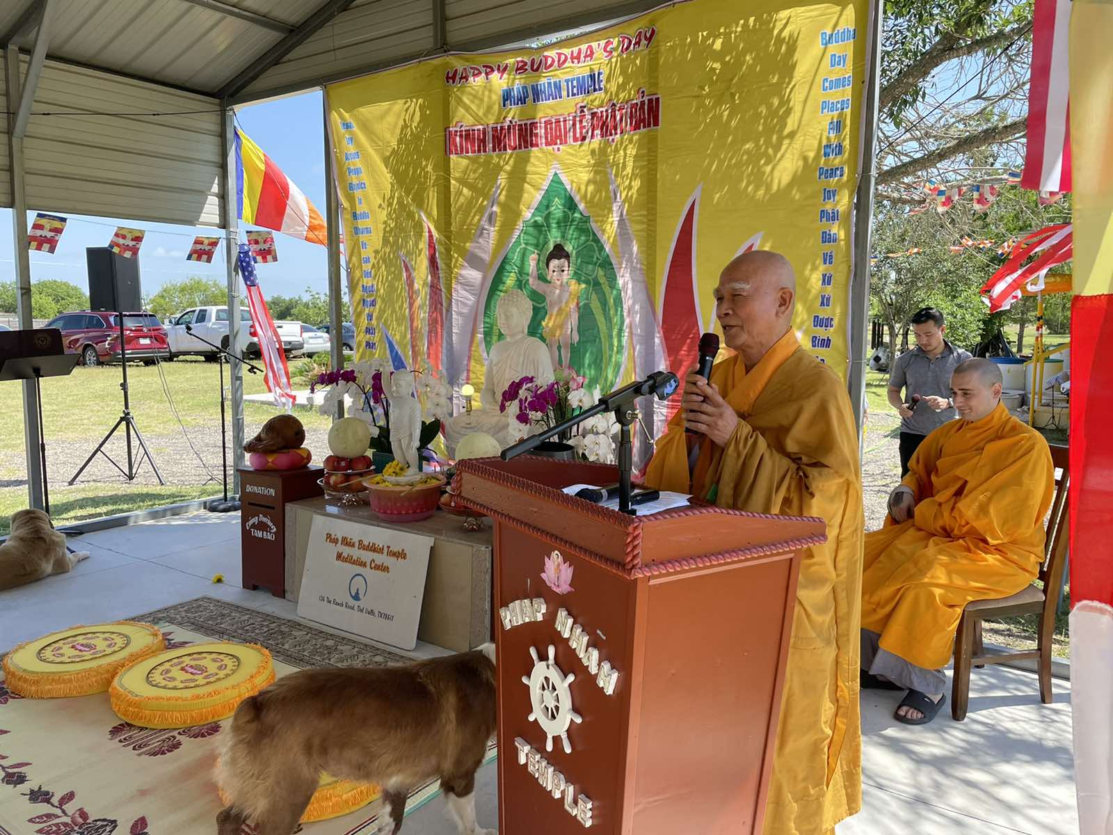 Diễn Văn Khai Mạc Ở Chùa Pháp Nhãn Nhân Ngày Đón Mừng Đại Lễ Vesak PL 2566 DL 2022