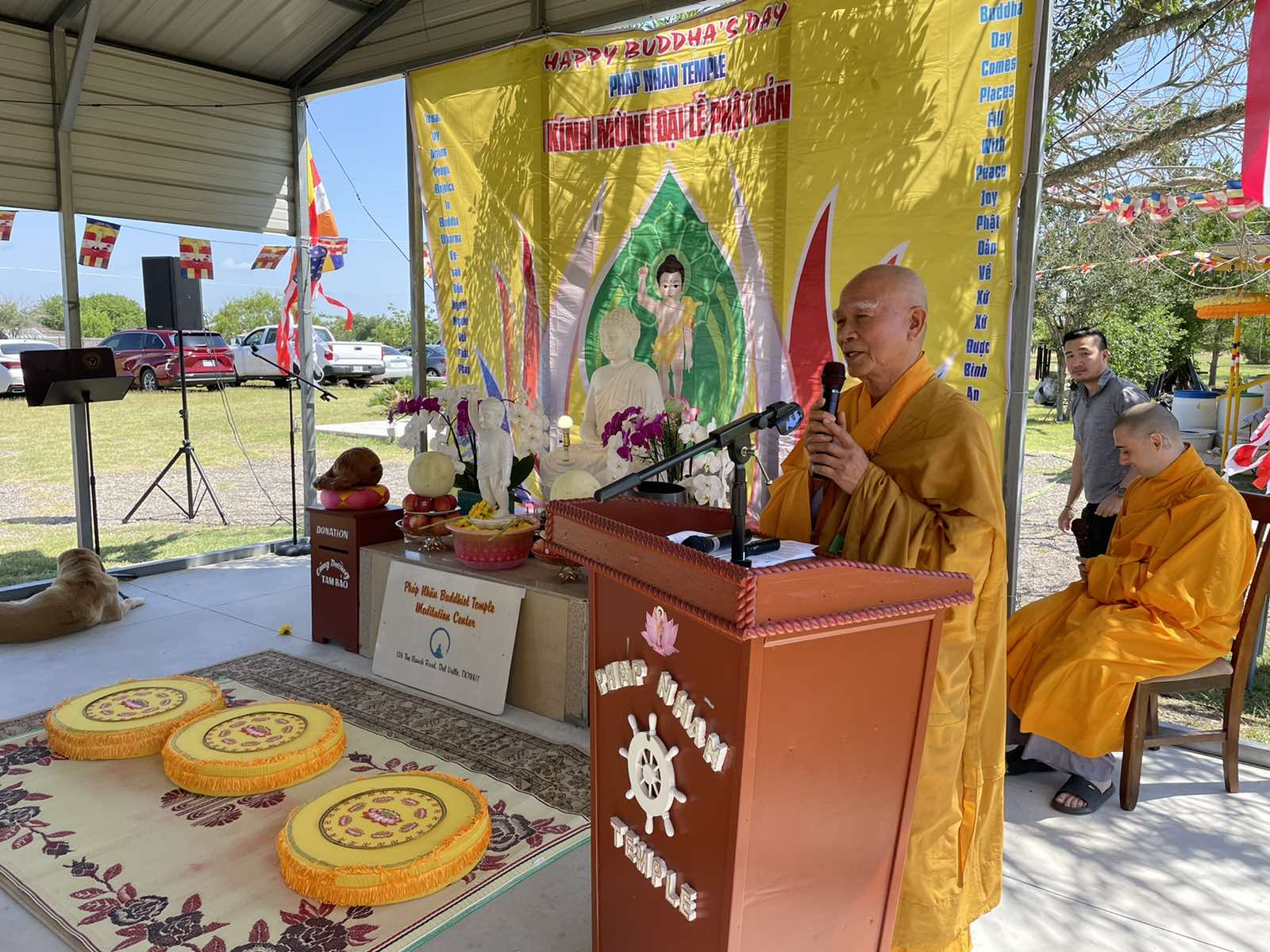 Diễn Văn Khai Mạc Ở Chùa Pháp Nhãn Nhân Ngày Đón Mừng Đại Lễ Vesak PL 2566 DL 2022