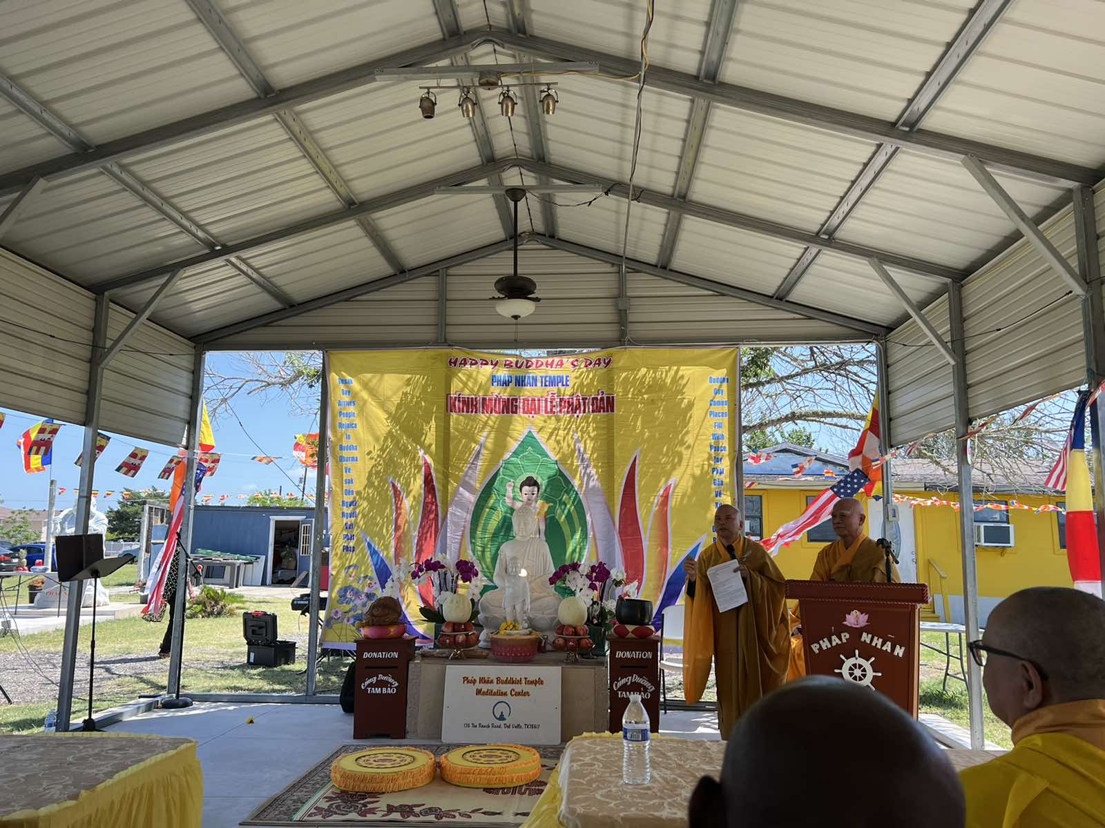 Diễn Văn Khai Mạc Ở Chùa Pháp Nhãn Nhân Ngày Đón Mừng Đại Lễ Vesak PL 2566 DL 2022