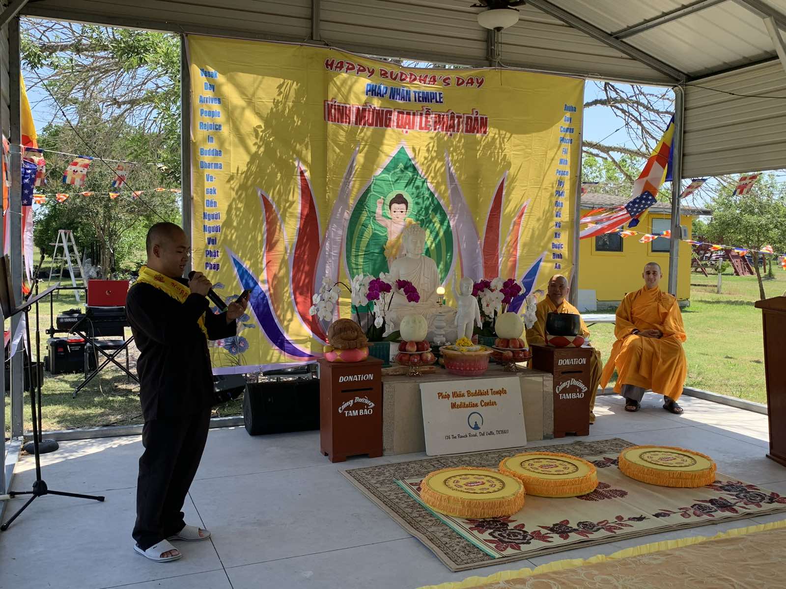 Diễn Văn Khai Mạc Ở Chùa Pháp Nhãn Nhân Ngày Đón Mừng Đại Lễ Vesak PL 2566 DL 2022