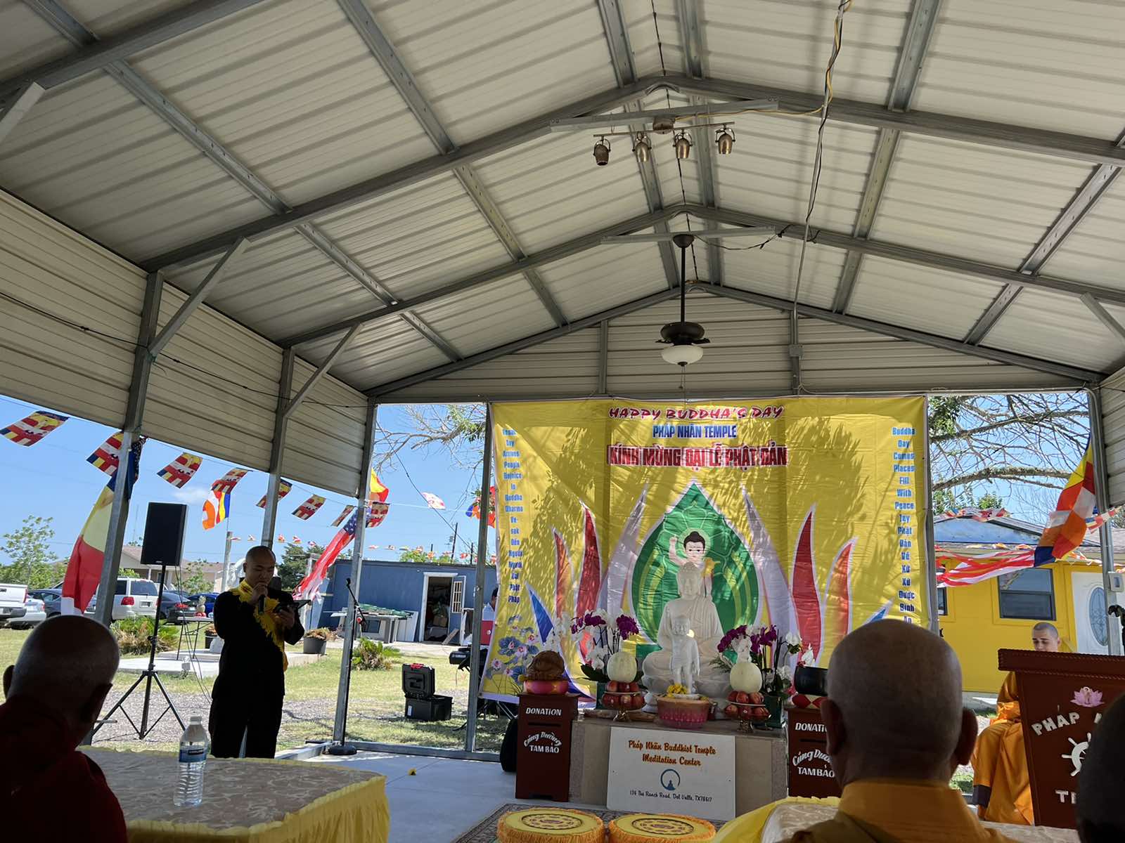 Diễn Văn Khai Mạc Ở Chùa Pháp Nhãn Nhân Ngày Đón Mừng Đại Lễ Vesak PL 2566 DL 2022