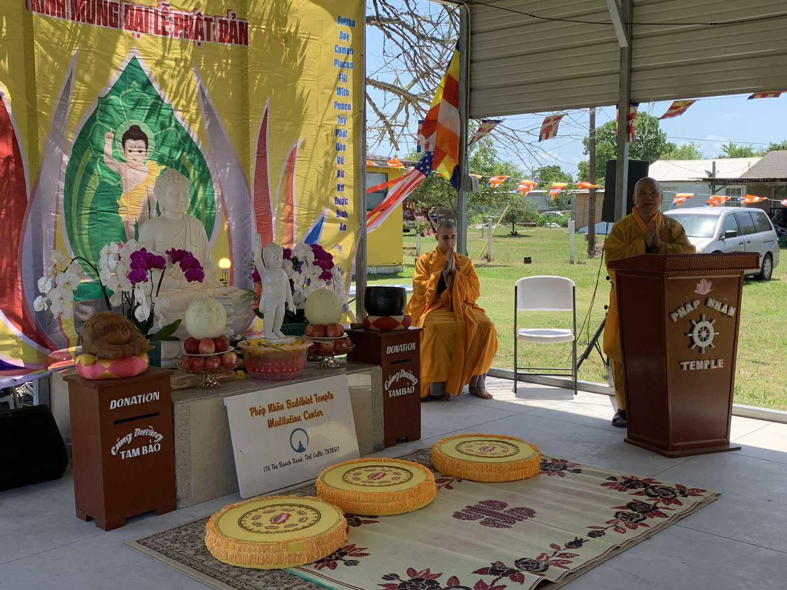 Diễn Văn Khai Mạc Ở Chùa Pháp Nhãn Nhân Ngày Đón Mừng Đại Lễ Vesak PL 2566 DL 2022
