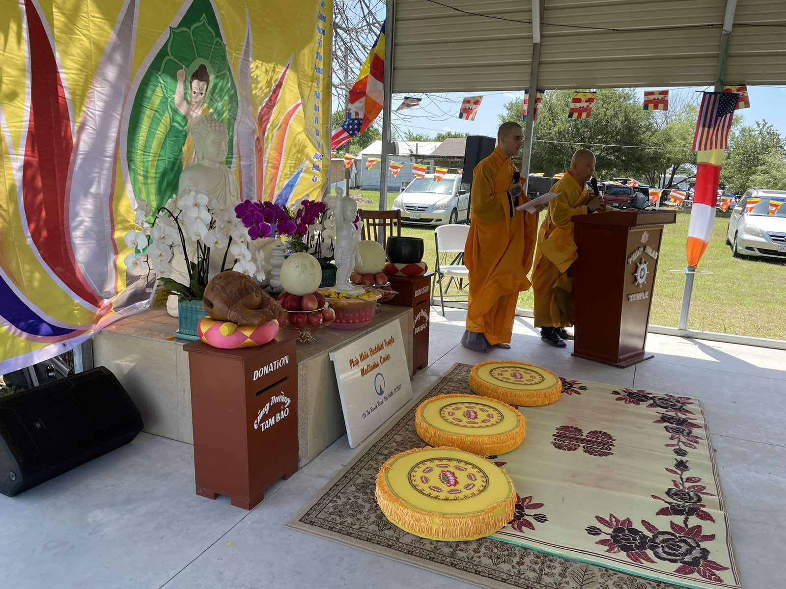 Diễn Văn Khai Mạc Ở Chùa Pháp Nhãn Nhân Ngày Đón Mừng Đại Lễ Vesak PL 2566 DL 2022