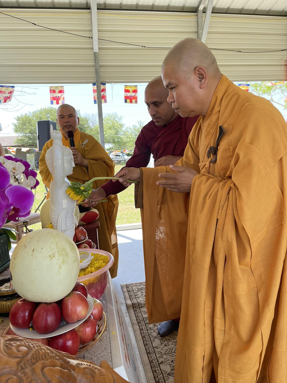 Diễn Văn Khai Mạc Ở Chùa Pháp Nhãn Nhân Ngày Đón Mừng Đại Lễ Vesak PL 2566 DL 2022
