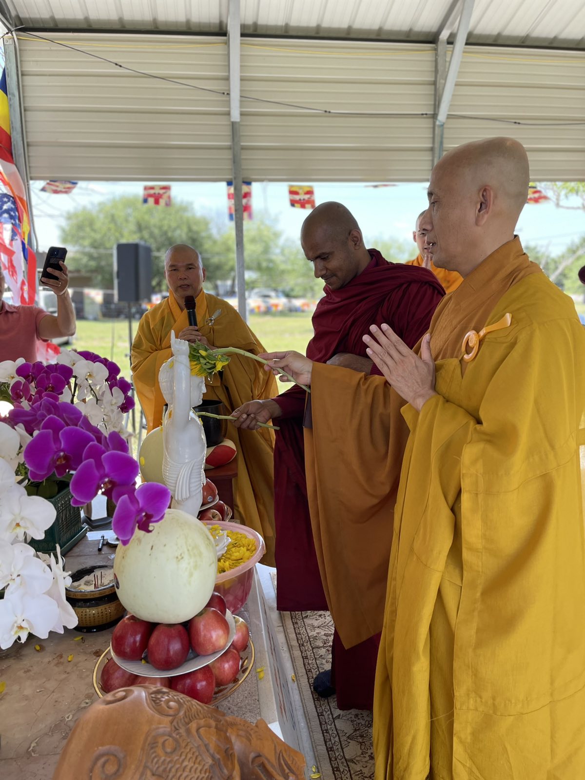 Diễn Văn Khai Mạc Ở Chùa Pháp Nhãn Nhân Ngày Đón Mừng Đại Lễ Vesak PL 2566 DL 2022