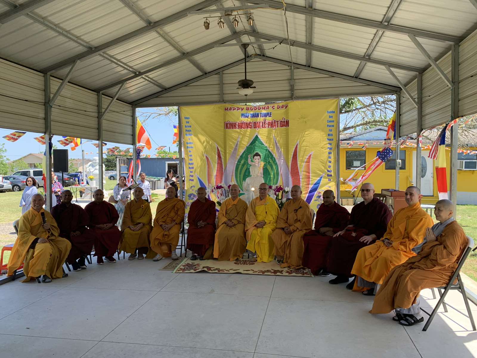 Diễn Văn Khai Mạc Ở Chùa Pháp Nhãn Nhân Ngày Đón Mừng Đại Lễ Vesak PL 2566 DL 2022