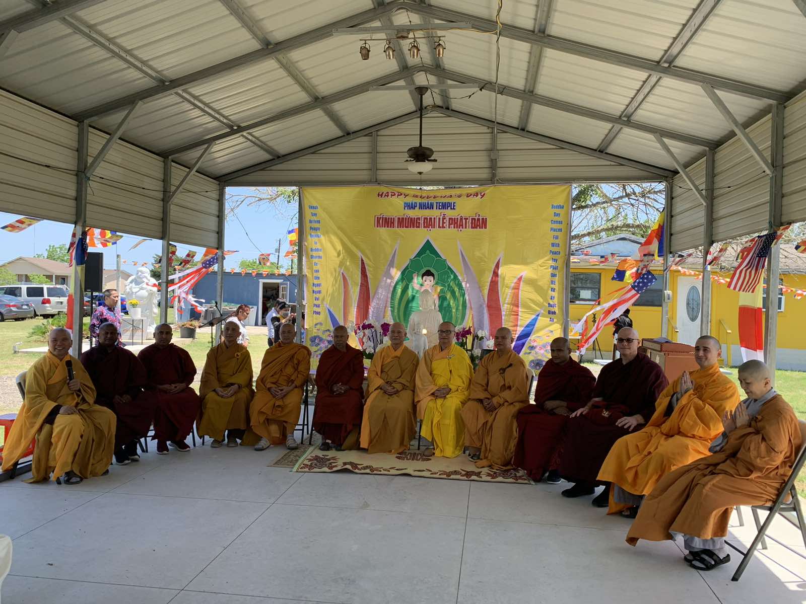 Diễn Văn Khai Mạc Ở Chùa Pháp Nhãn Nhân Ngày Đón Mừng Đại Lễ Vesak PL 2566 DL 2022