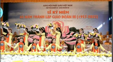 Khánh Hòa: Giáo đoàn III hệ phái Khất sĩ tổ chức kỷ niệm 65 năm thành lập