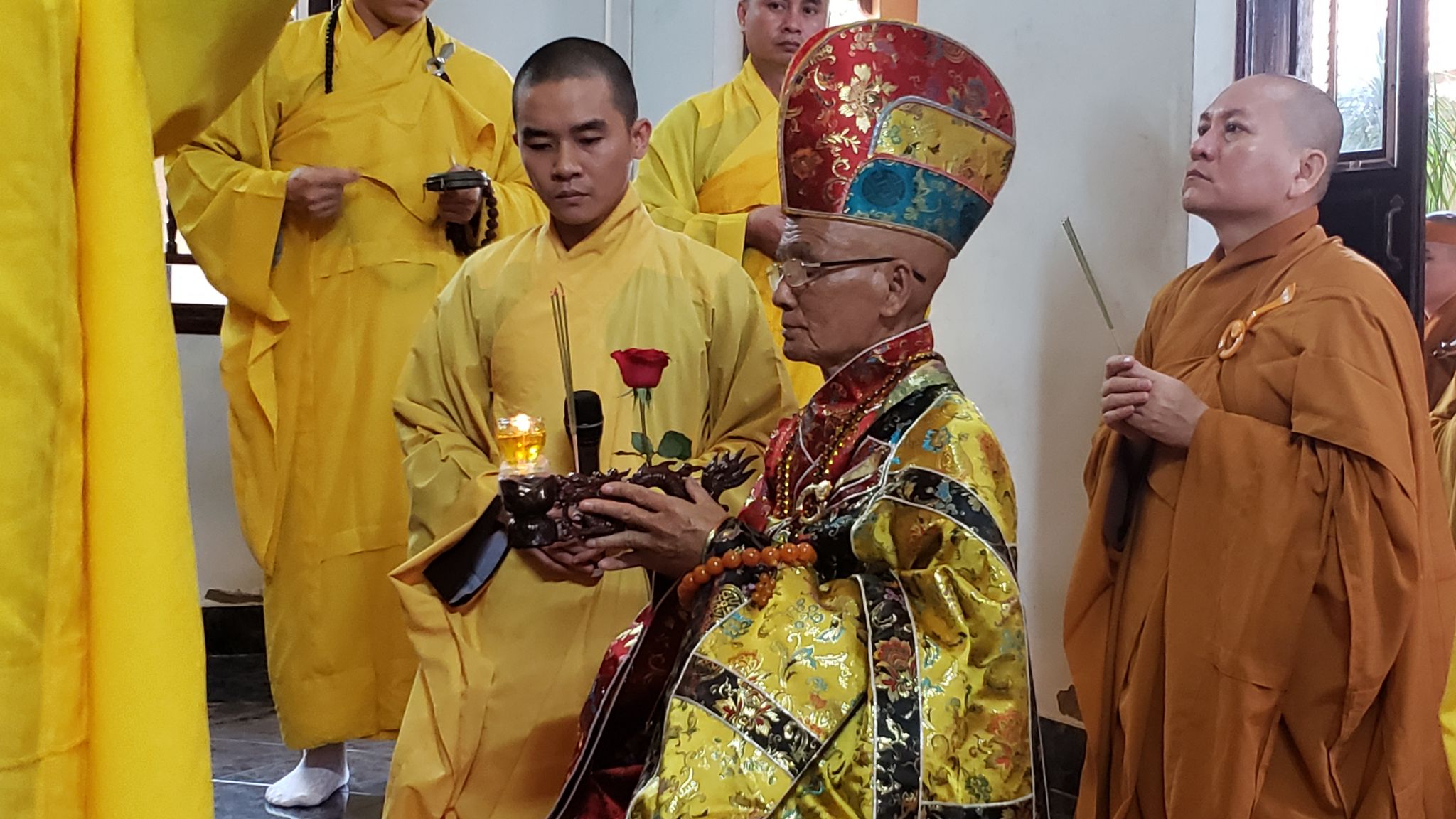 Lễ Đại tường Trưởng lão  Hòa thượng Thích Ngộ Tánh tại chùa Thiên Bửu