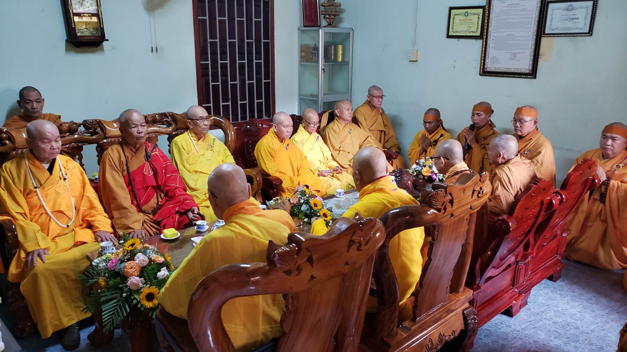 Lễ Đại tường Trưởng lão  Hòa thượng Thích Ngộ Tánh tại chùa Thiên Bửu