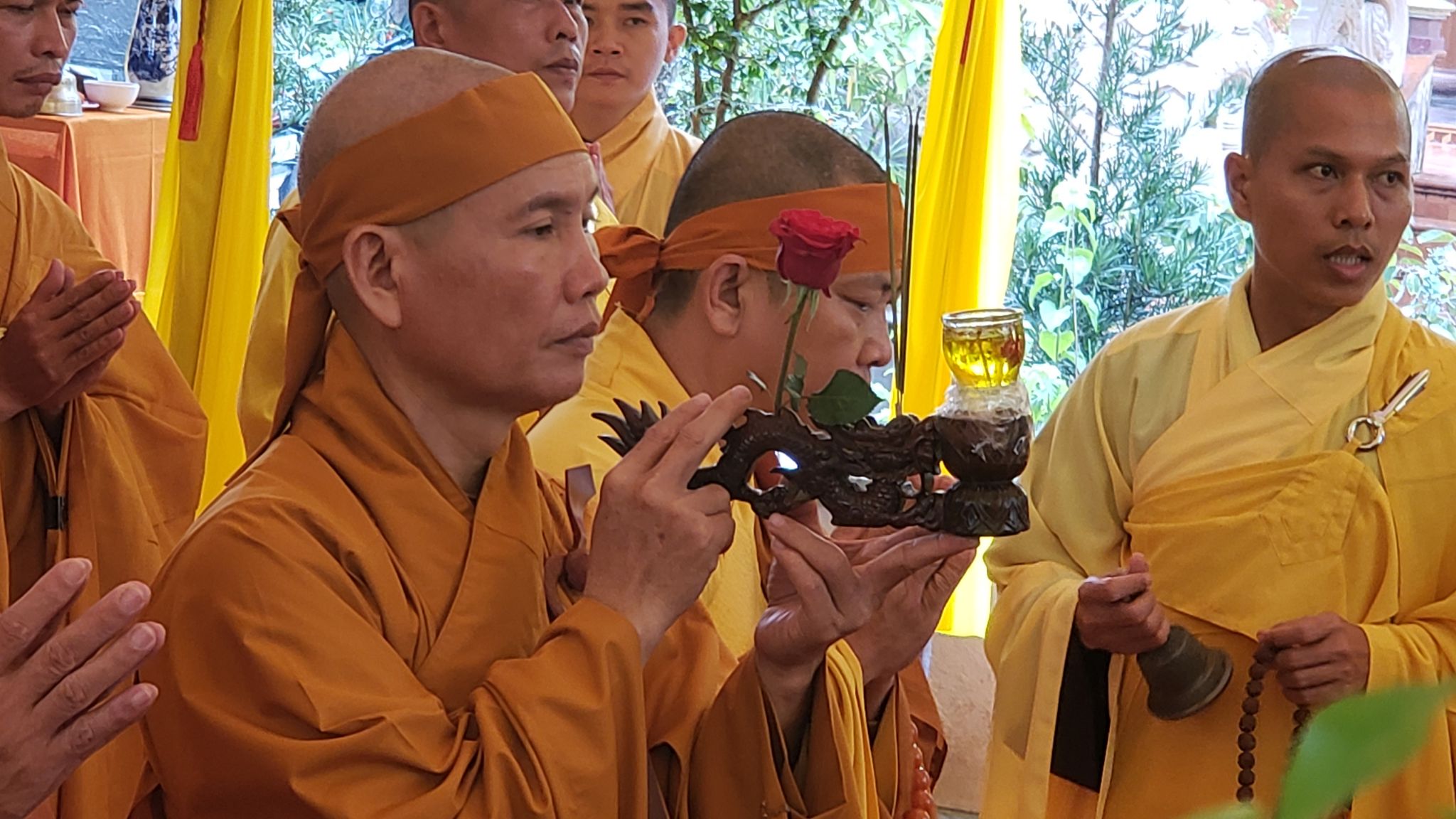 Lễ Đại tường Trưởng lão  Hòa thượng Thích Ngộ Tánh tại chùa Thiên Bửu