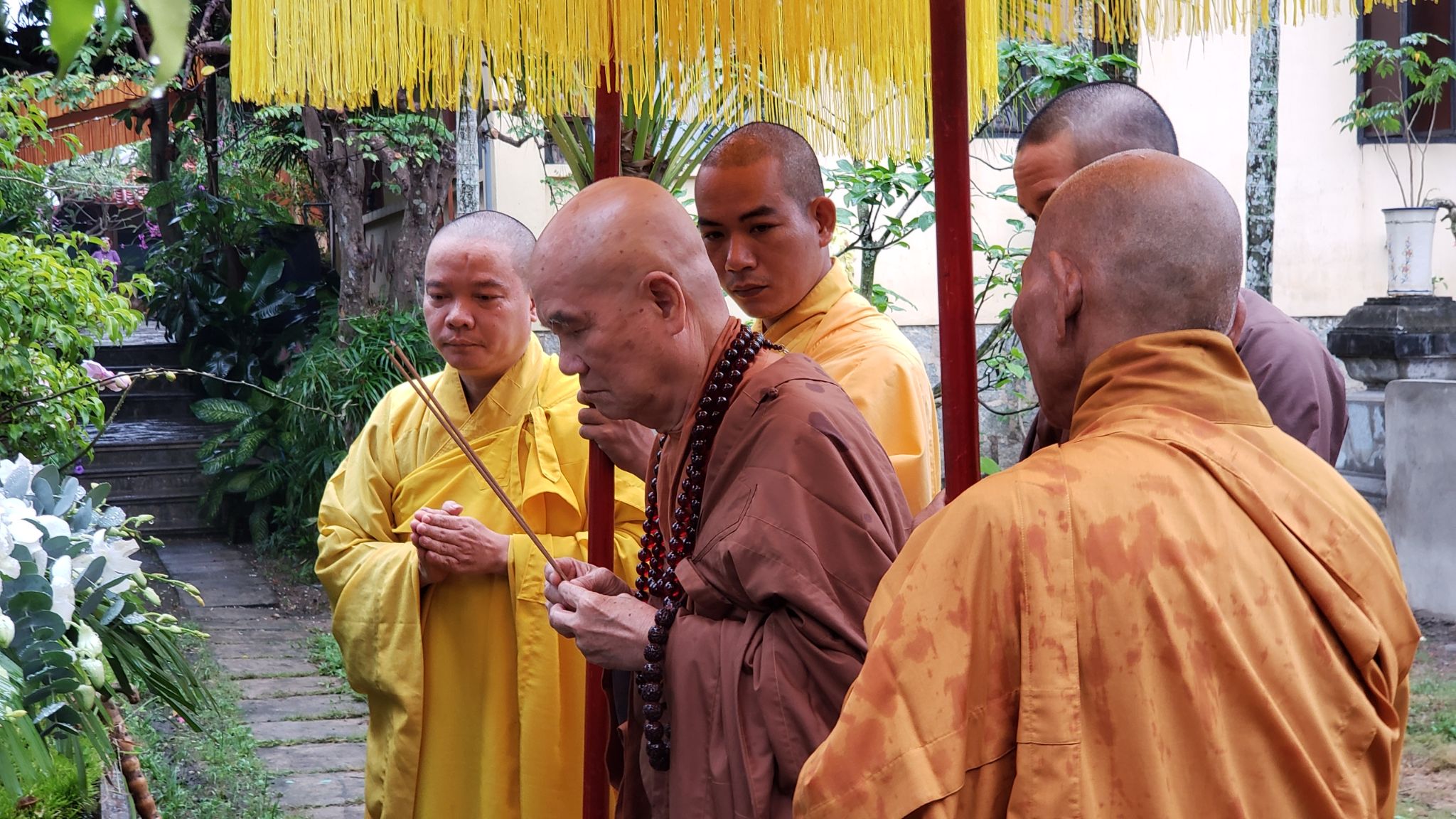 Lễ Đại tường Trưởng lão  Hòa thượng Thích Ngộ Tánh tại chùa Thiên Bửu