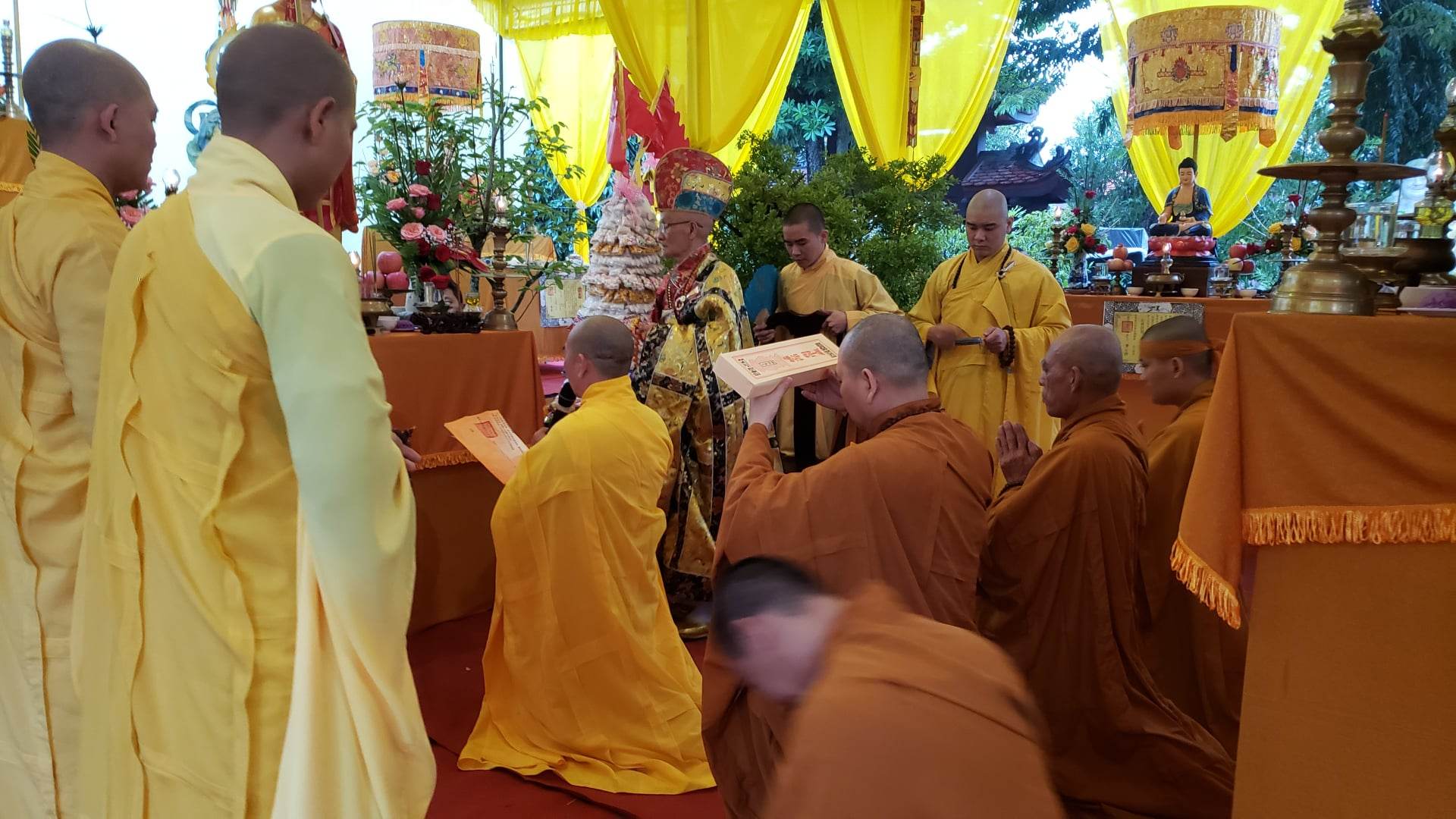 Lễ Đại tường Trưởng lão  Hòa thượng Thích Ngộ Tánh tại chùa Thiên Bửu