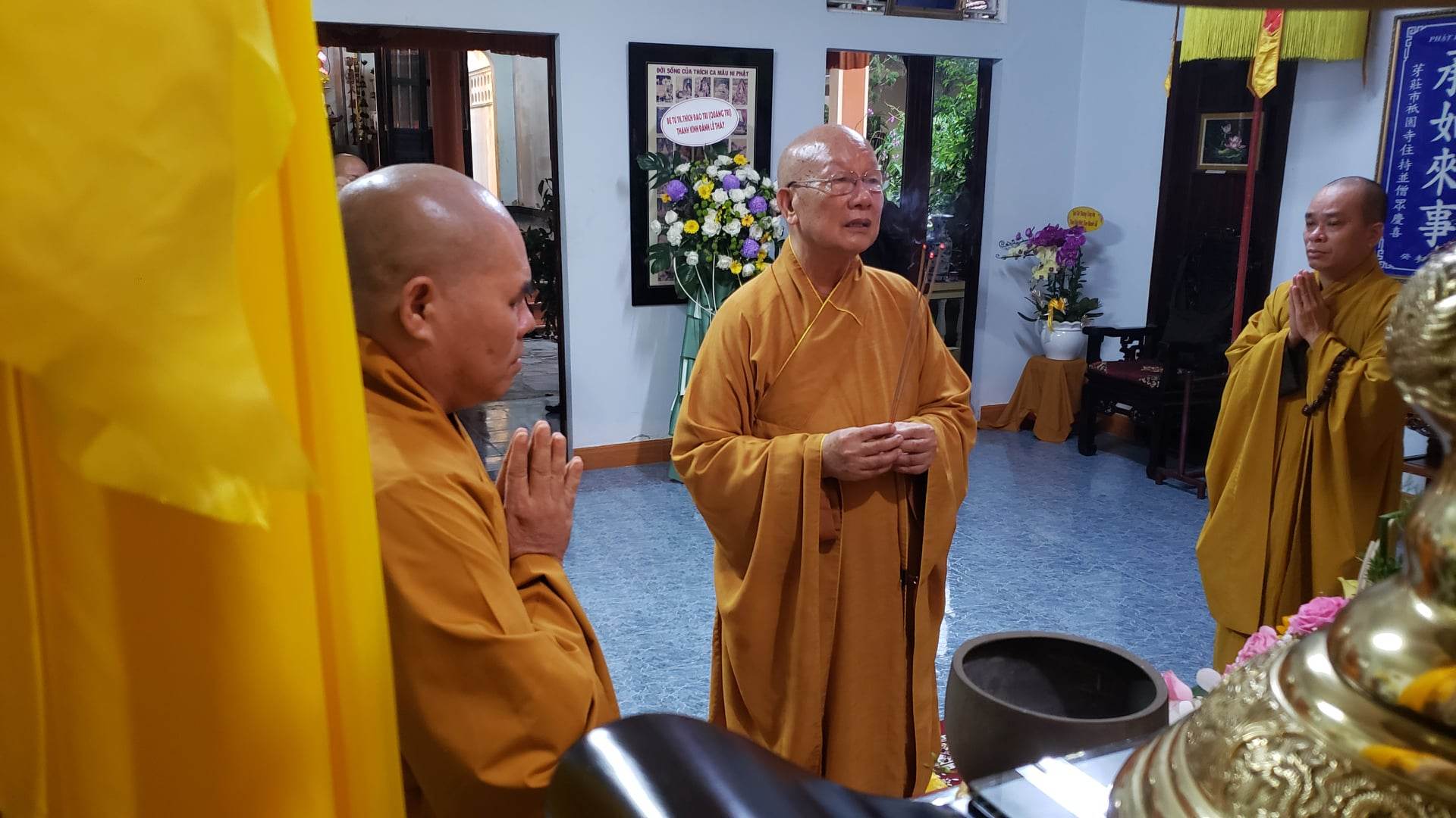 Lễ Đại tường Trưởng lão  Hòa thượng Thích Ngộ Tánh tại chùa Thiên Bửu