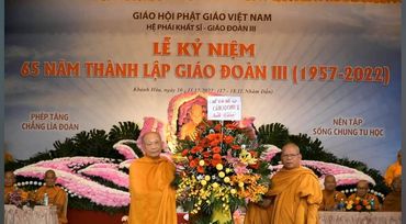 Khánh Hòa: Giáo đoàn III hệ phái Khất sĩ tổ chức kỷ niệm 65 năm thành lập