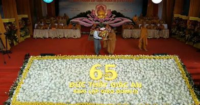 Khánh Hòa: Giáo đoàn III hệ phái Khất sĩ tổ chức kỷ niệm 65 năm thành lập
