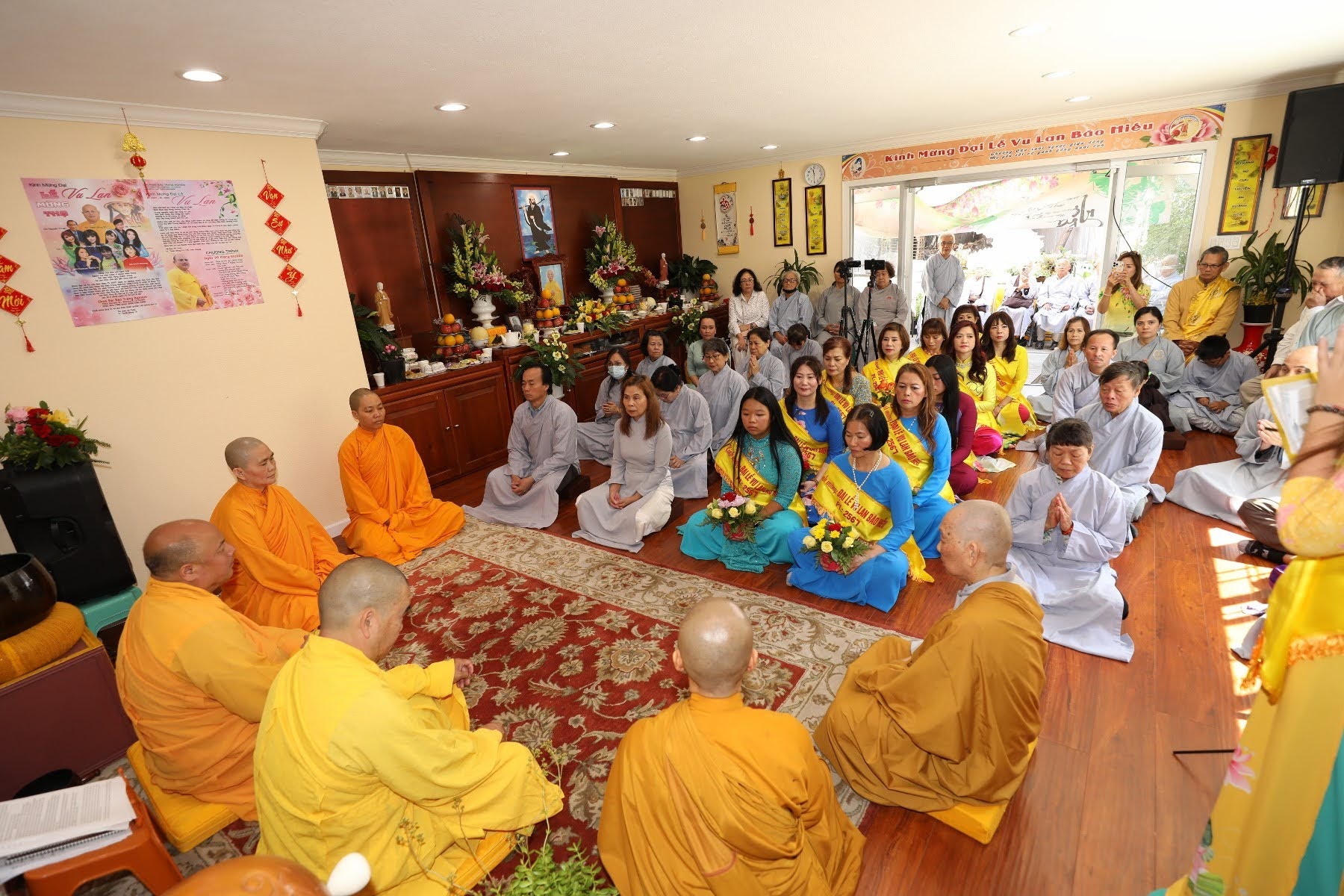 Đại Lễ Vu Lan Tại Chùa Đại Bảo Trang Nghiêm, Hayward, Cali, Hoa Kỳ PL 2567 - DL2023