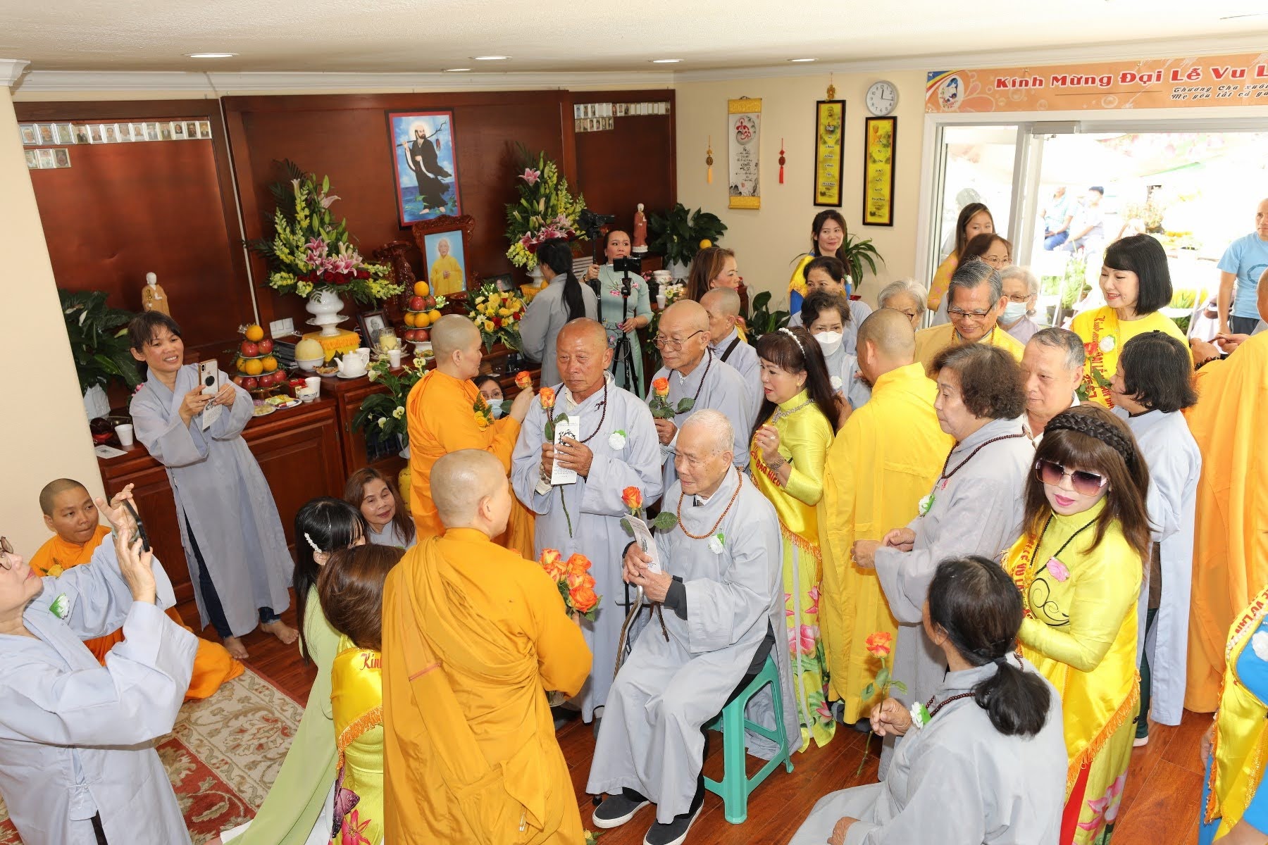 Đại Lễ Vu Lan Tại Chùa Đại Bảo Trang Nghiêm, Hayward, Cali, Hoa Kỳ PL 2567 - DL2023