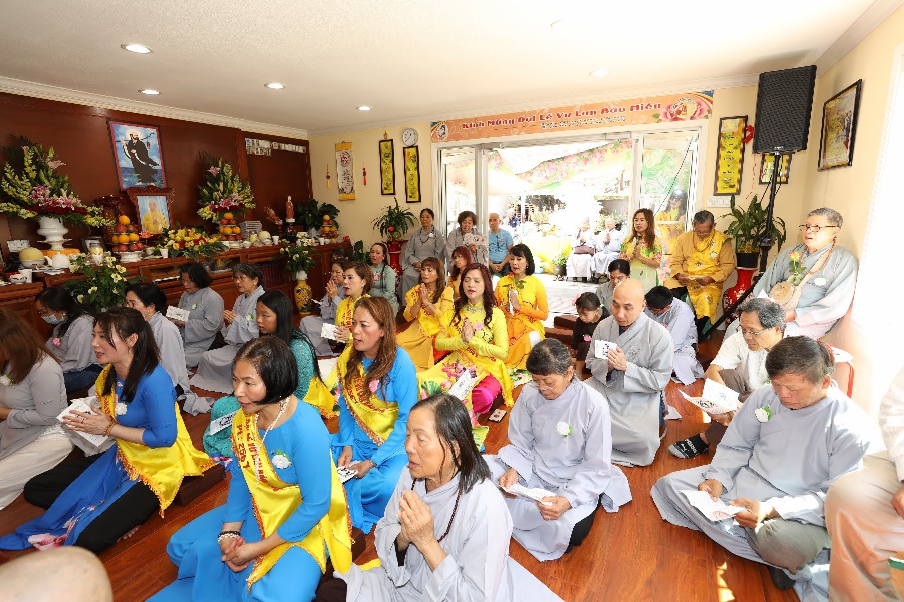 Đại Lễ Vu Lan Tại Chùa Đại Bảo Trang Nghiêm, Hayward, Cali, Hoa Kỳ PL 2567 - DL2023