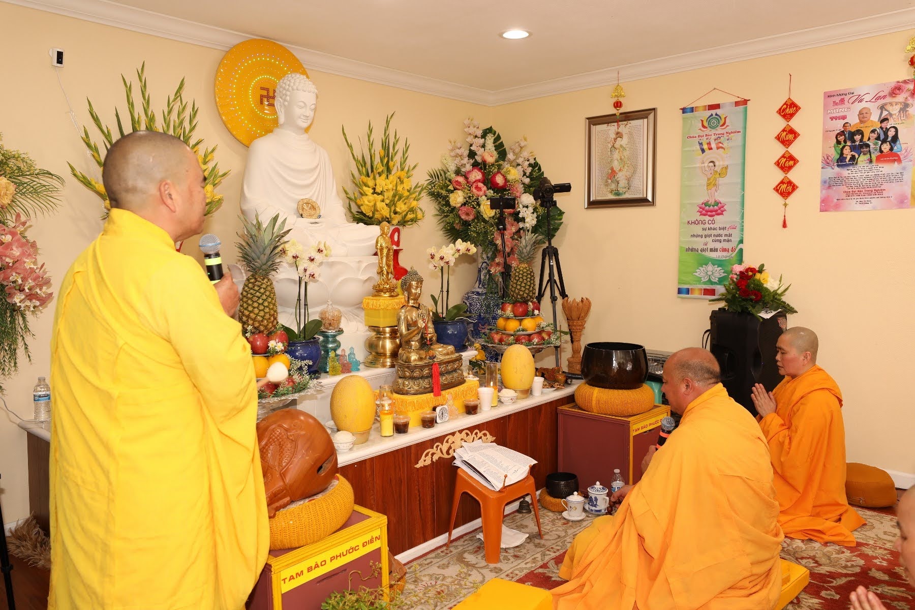 Đại Lễ Vu Lan Tại Chùa Đại Bảo Trang Nghiêm, Hayward, Cali, Hoa Kỳ PL 2567 - DL2023