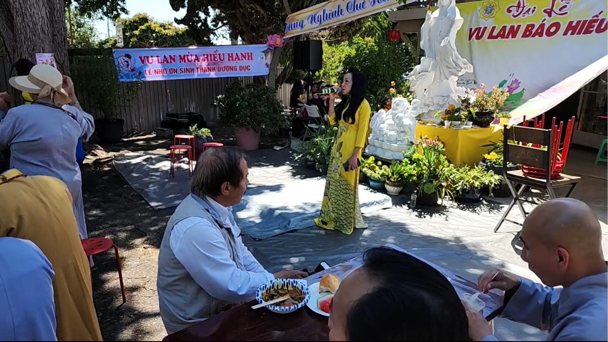 Đại Lễ Vu Lan Tại Chùa Đại Bảo Trang Nghiêm, Hayward, Cali, Hoa Kỳ PL 2567 - DL2023