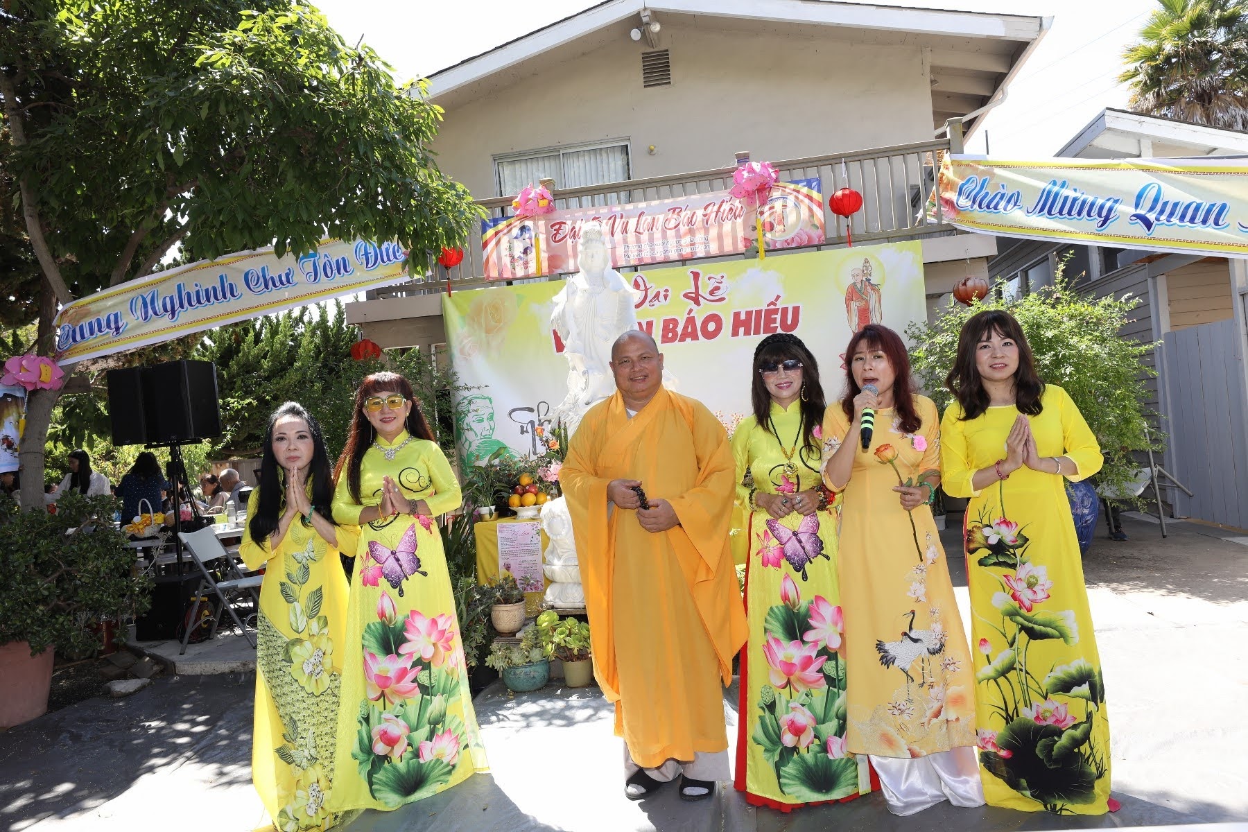 Đại Lễ Vu Lan Tại Chùa Đại Bảo Trang Nghiêm, Hayward, Cali, Hoa Kỳ PL 2567 - DL2023