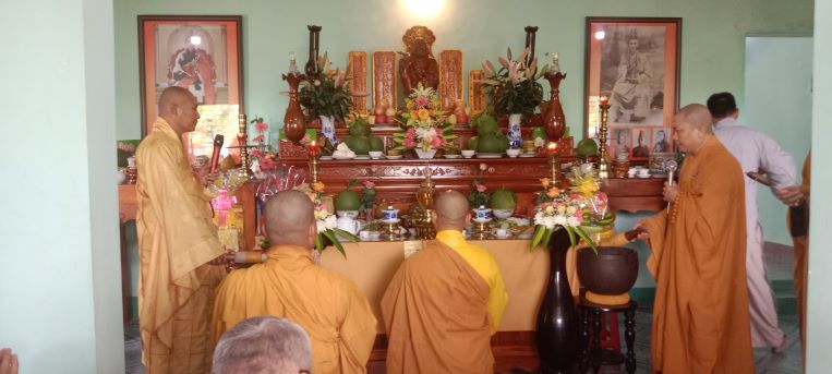 Lễ tưởng niệm lần thứ 91 Hòa thượng Phước Tường tại chùa Thiên Bửu Thượng (TX.Ninh Hoà)