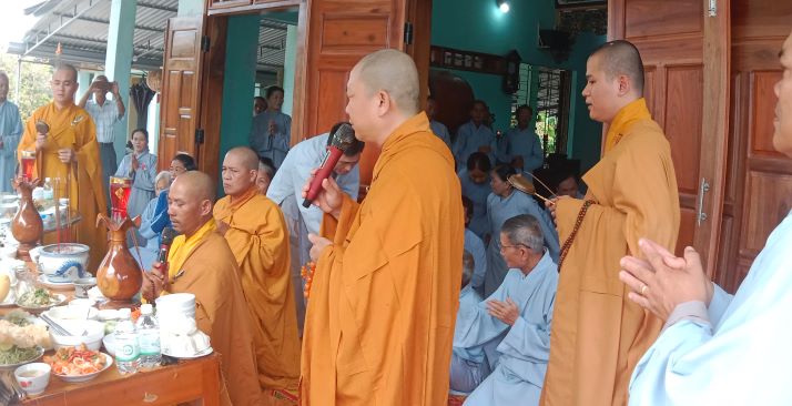 Lễ tưởng niệm lần thứ 91 Hòa thượng Phước Tường tại chùa Thiên Bửu Thượng (TX.Ninh Hoà)