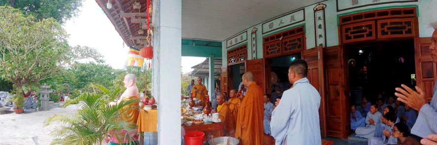 Lễ tưởng niệm lần thứ 91 Hòa thượng Phước Tường tại chùa Thiên Bửu Thượng (TX.Ninh Hoà)