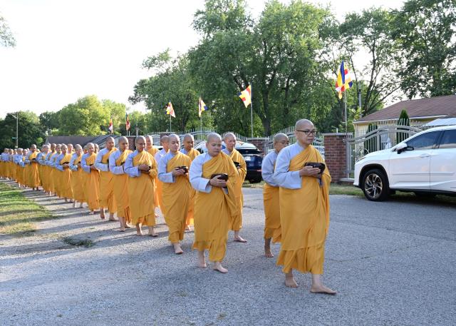 Chùa An Lạc, Indiana, Hoa Kỳ long trọng tổ chức Đại lễ An vị Thánh Tổ Kiều Đàm Di và chư Thánh Ni vào lúc 18h ngày 09/9/2023