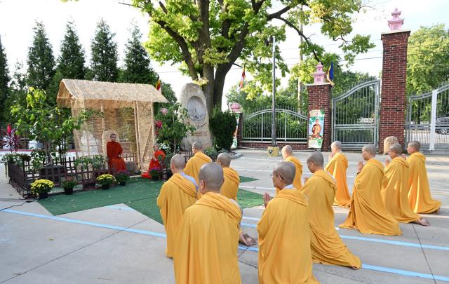 Chùa An Lạc, Indiana, Hoa Kỳ long trọng tổ chức Đại lễ An vị Thánh Tổ Kiều Đàm Di và chư Thánh Ni vào lúc 18h ngày 09/9/2023