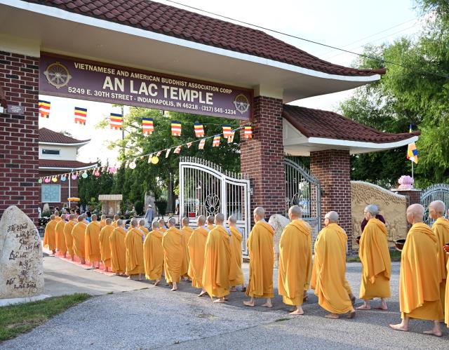 Chùa An Lạc, Indiana, Hoa Kỳ long trọng tổ chức Đại lễ An vị Thánh Tổ Kiều Đàm Di và chư Thánh Ni vào lúc 18h ngày 09/9/2023