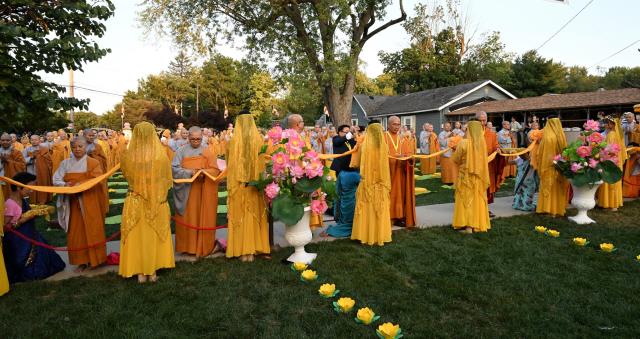 Chùa An Lạc, Indiana, Hoa Kỳ long trọng tổ chức Đại lễ An vị Thánh Tổ Kiều Đàm Di và chư Thánh Ni vào lúc 18h ngày 09/9/2023