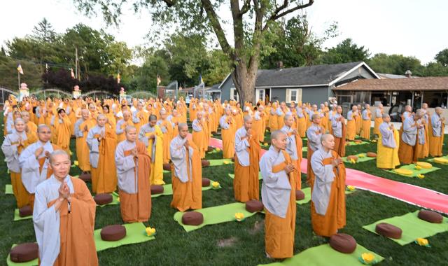 Chùa An Lạc, Indiana, Hoa Kỳ long trọng tổ chức Đại lễ An vị Thánh Tổ Kiều Đàm Di và chư Thánh Ni vào lúc 18h ngày 09/9/2023