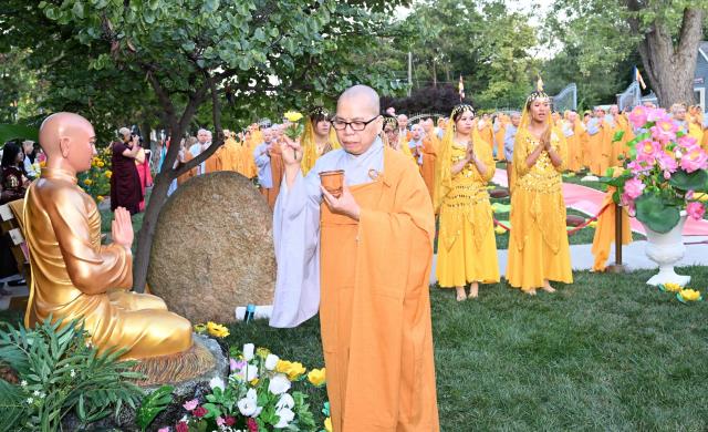 Chùa An Lạc, Indiana, Hoa Kỳ long trọng tổ chức Đại lễ An vị Thánh Tổ Kiều Đàm Di và chư Thánh Ni vào lúc 18h ngày 09/9/2023