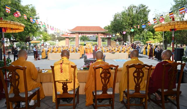 Chùa An Lạc, Indiana, Hoa Kỳ long trọng tổ chức Đại lễ An vị Thánh Tổ Kiều Đàm Di và chư Thánh Ni vào lúc 18h ngày 09/9/2023