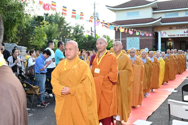 Chùa An Lạc, Indiana, Hoa Kỳ long trọng tổ chức Đại lễ An vị Thánh Tổ Kiều Đàm Di và chư Thánh Ni vào lúc 18h ngày 09/9/2023