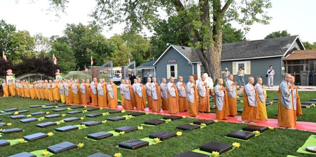 Chùa An Lạc, Indiana, Hoa Kỳ long trọng tổ chức Đại lễ An vị Thánh Tổ Kiều Đàm Di và chư Thánh Ni vào lúc 18h ngày 09/9/2023