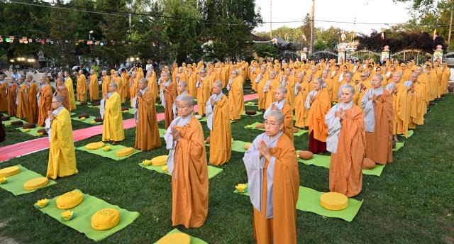 Chùa An Lạc, Indiana, Hoa Kỳ long trọng tổ chức Đại lễ An vị Thánh Tổ Kiều Đàm Di và chư Thánh Ni vào lúc 18h ngày 09/9/2023